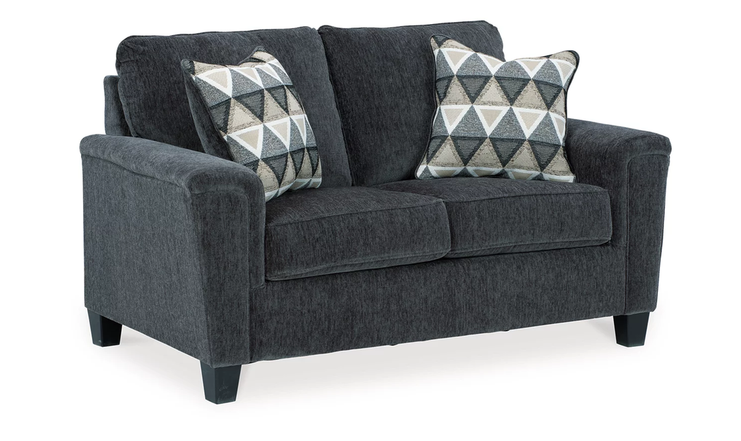 Abinger Loveseat with faux wood finish