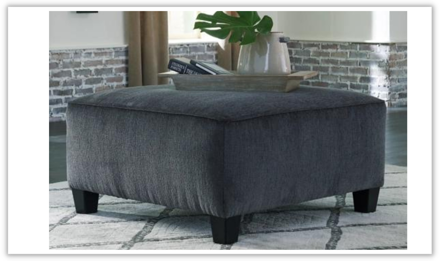 Abinger Fabric Oversized Accent Ottoman 