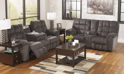 Acieona Reclining Loveseat With Console