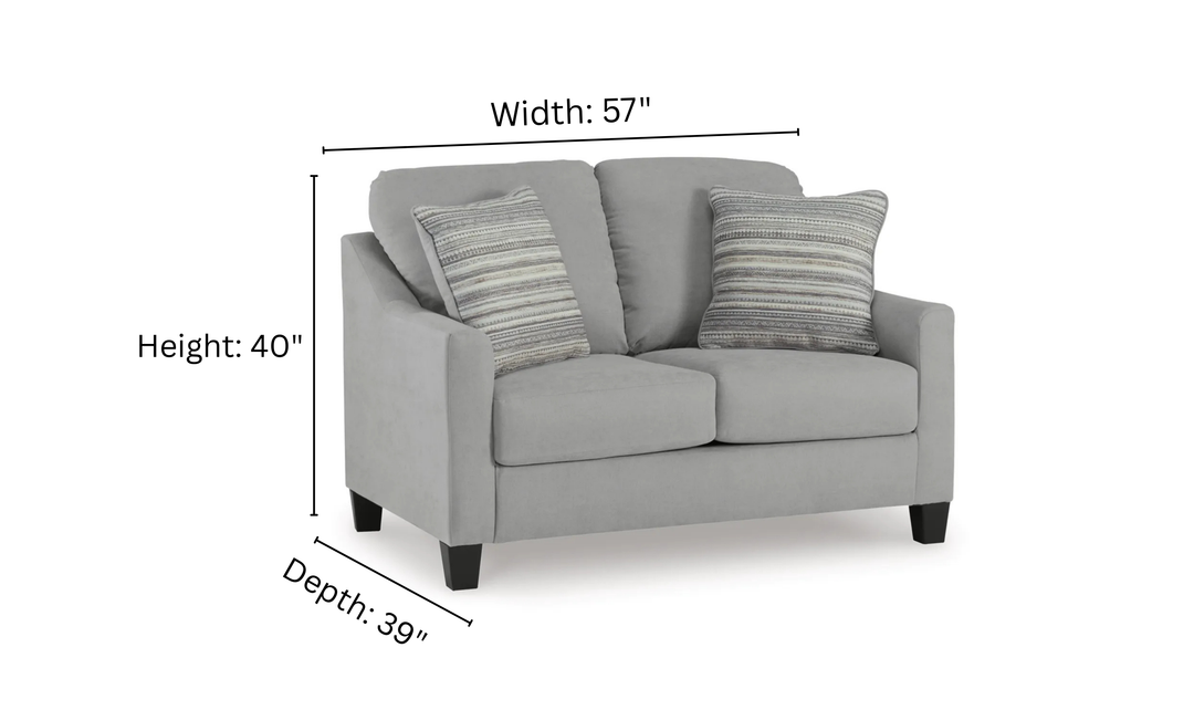 Modern Heritage Adlai Fabric Living Room Set