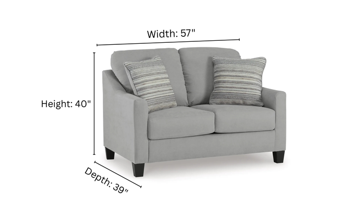 Modern Heritage Adlai Fabric Living Room Set
