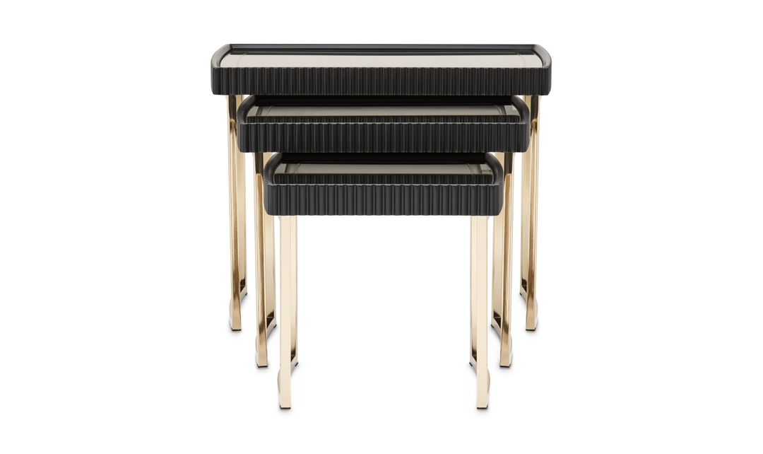 Aico Furniture Lisbon 3-Piece Nesting Table