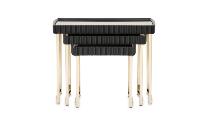 Aico Furniture Lisbon 3-Piece Nesting Table