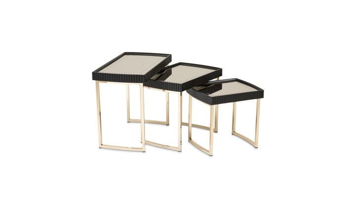 Aico Furniture Lisbon 3-Piece Nesting Table