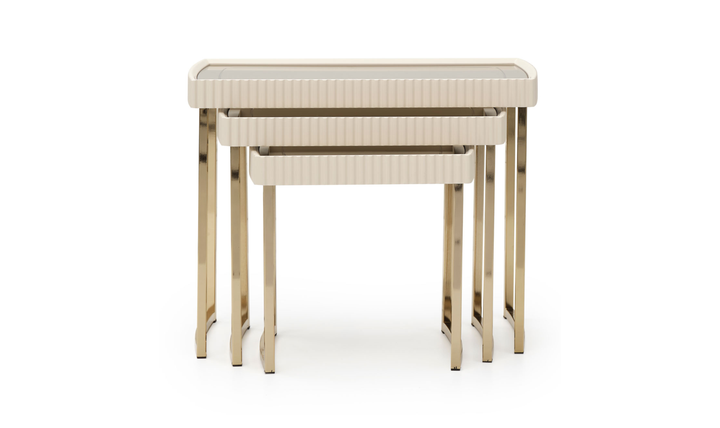 Aico Furniture Lisbon 3-Piece Nesting Table