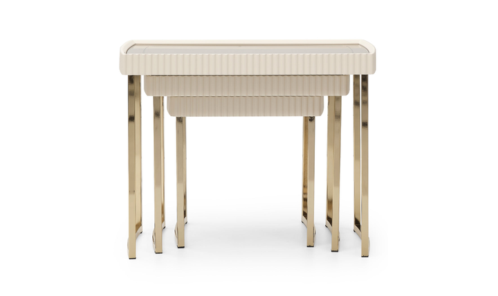 Aico Furniture Lisbon 3-Piece Nesting Table