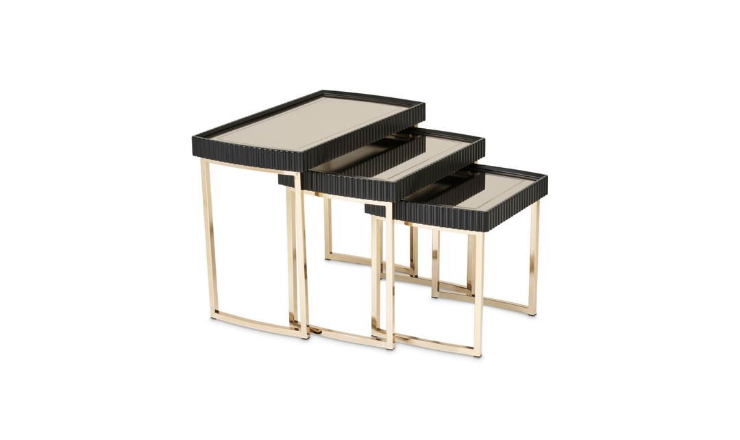 Aico Furniture Lisbon 3-Piece Nesting Table-jennifer furniture