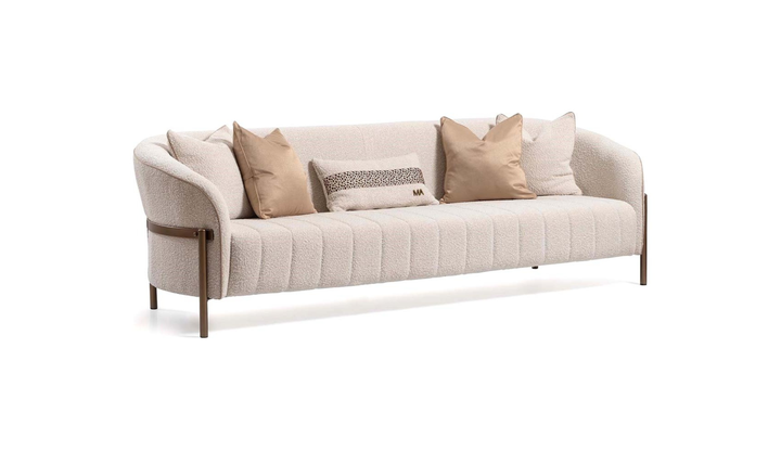 Aico Furniture Lisbon Fabric Living Room Set-jennifer furniture