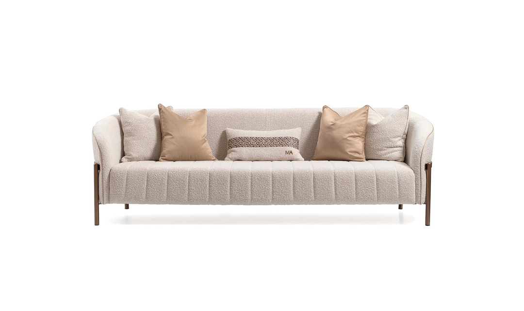 Aico Furniture Lisbon Fabric Living Room Set-jennifer furniture