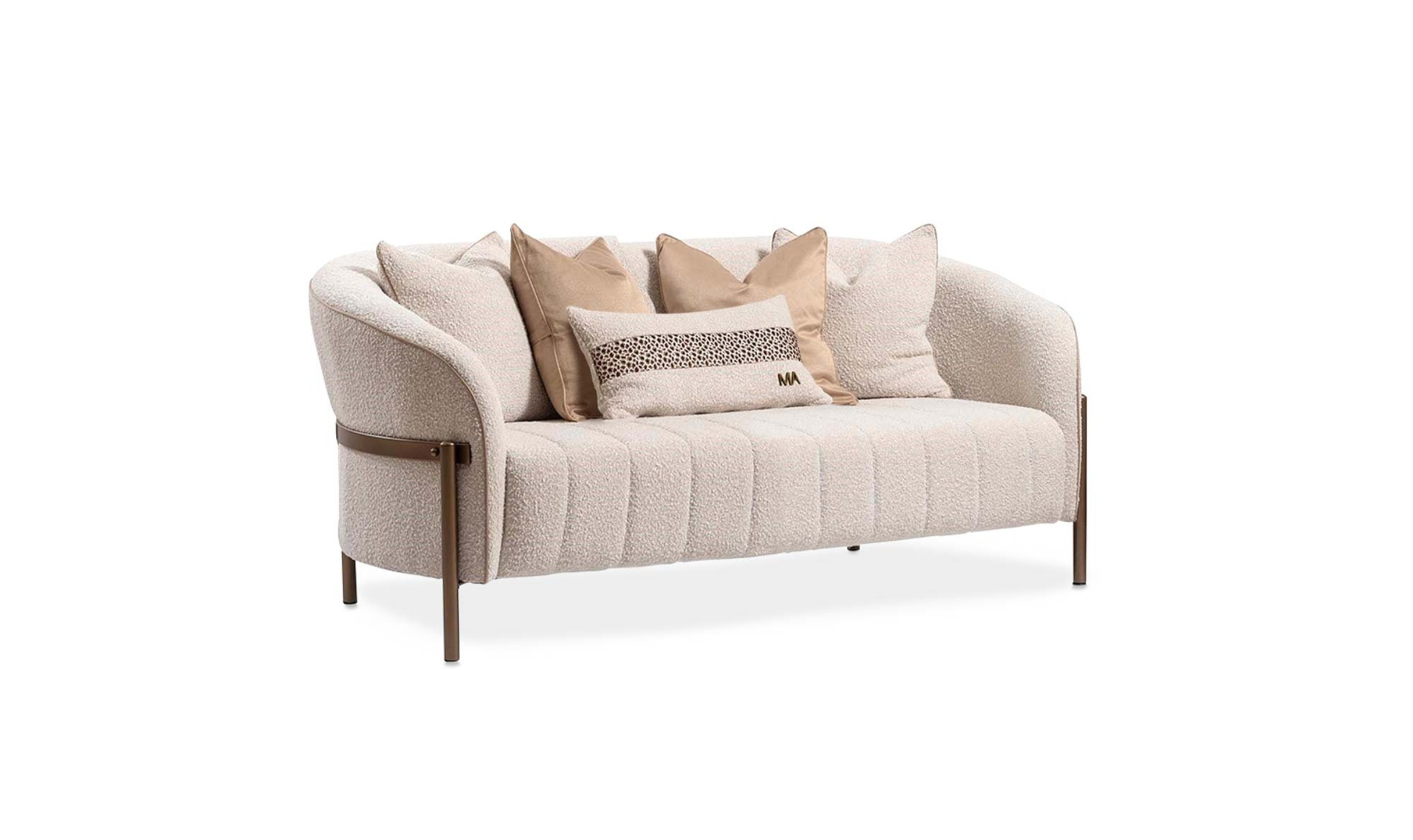 AICO Furniture Lisbon Fabric Living Room Set
