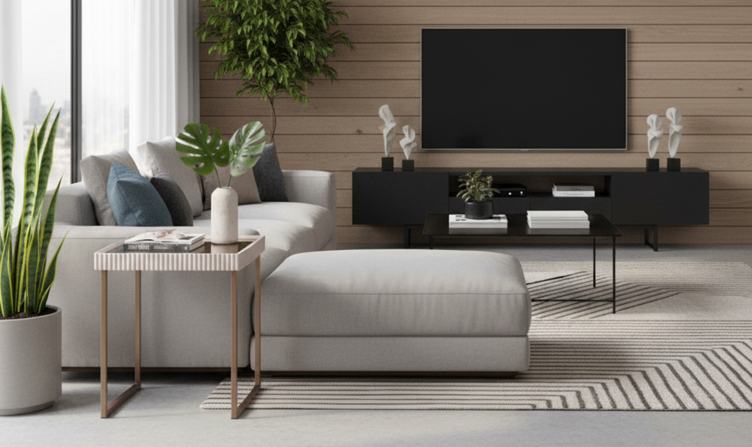 Aico Furniture Lisbon Silken Cream Bronze Table Set-jennifer furniture