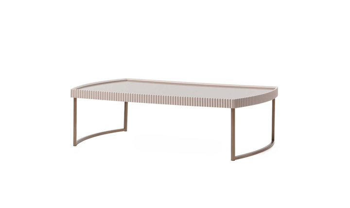 Aico Furniture Lisbon Silken Cream Bronze Table Set-jennifer furniture