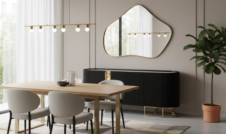 Aico Furniture Lisbon Silken Matte Black Console Table-jennifer furniture