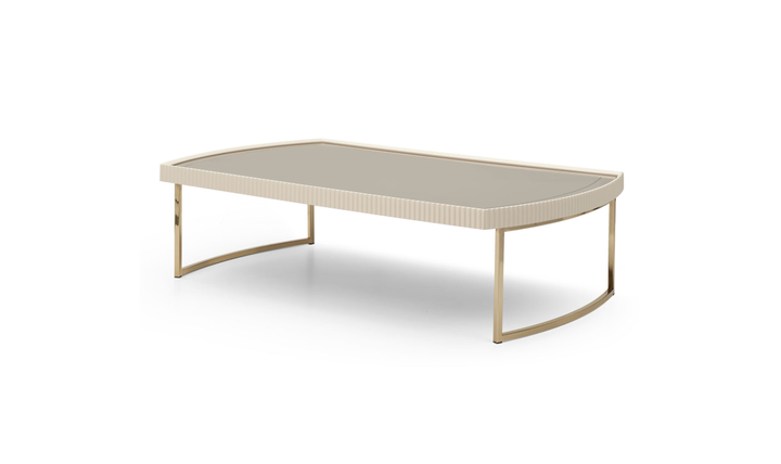 Aico Furniture Lisbon Silken Matte Cocktail Table