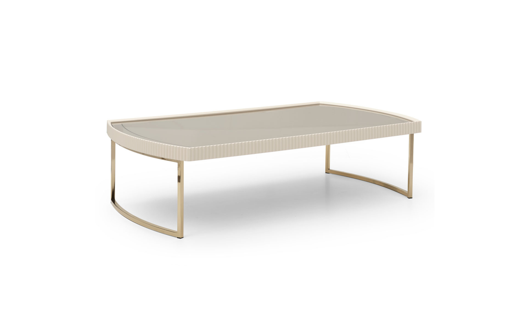 Aico Furniture Lisbon Silken Matte Cocktail Table