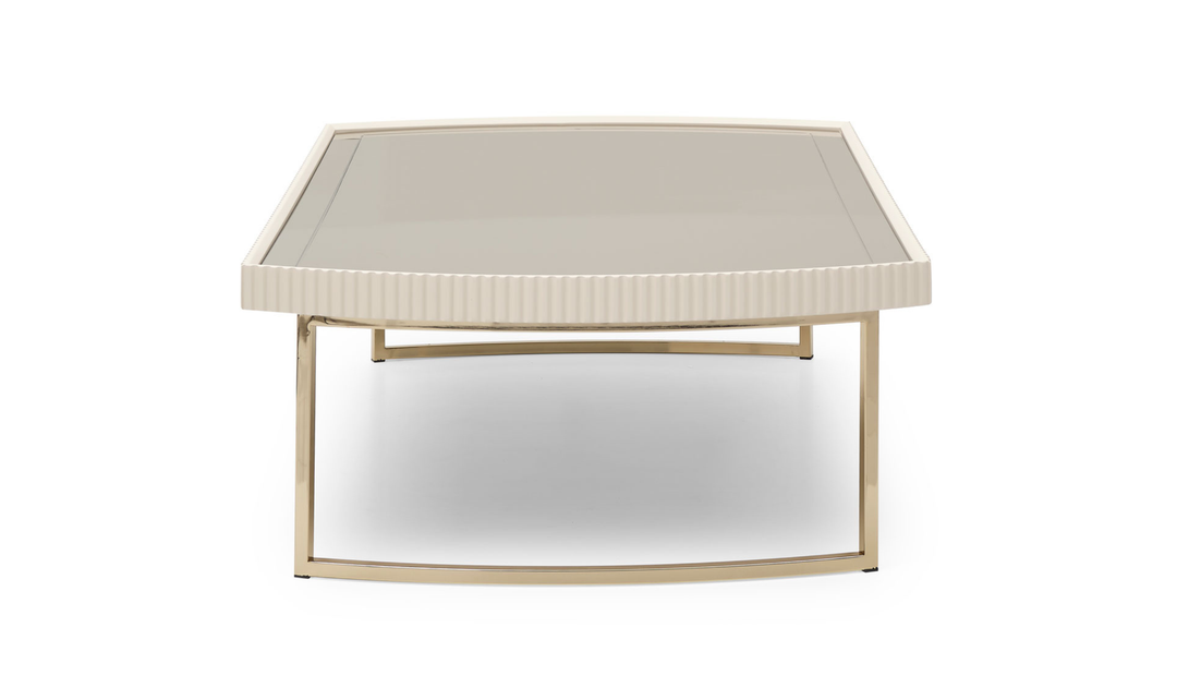 Aico Furniture Lisbon Silken Matte Cocktail Table