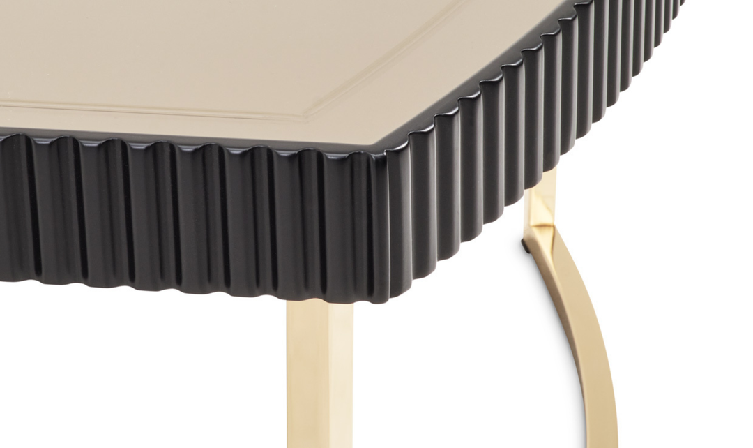 Aico Furniture Lisbon Silken Matte Cocktail Table