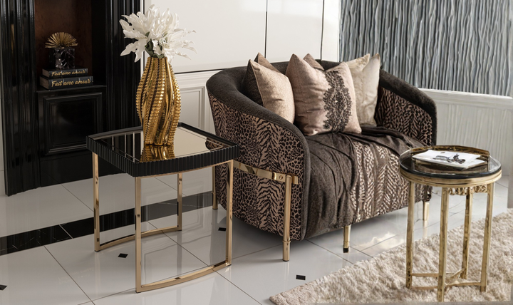 Aico Furniture Lisbon Silken Side Table-jennifer furniture