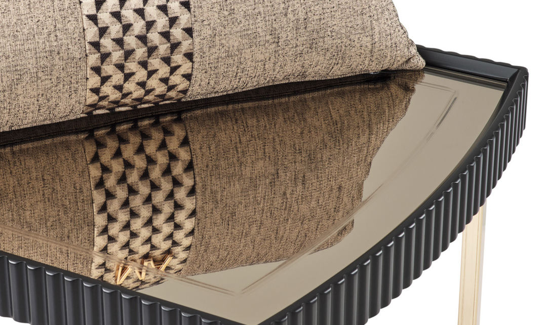 Aico Furniture Lisbon Silken Side Table