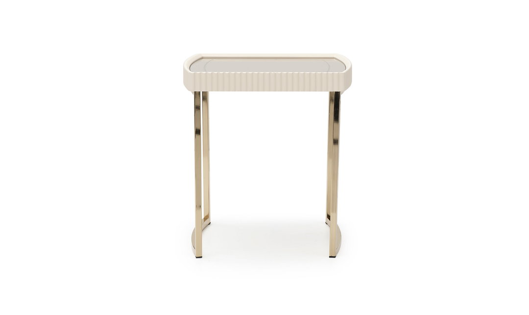 Aico Furniture Lisbon Silken Side Table