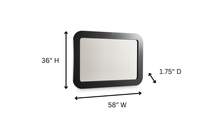 Aico Furniture Lisbon Silken Wall Mirror