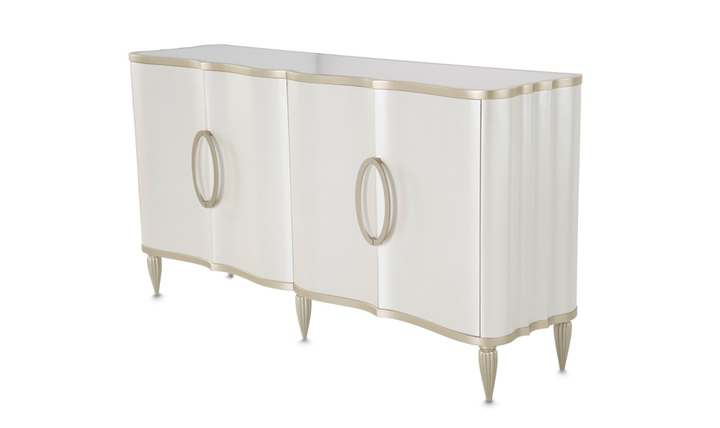 Aico Furniture London Place Creamy Pearl Sideboard-Jennifer Furniture