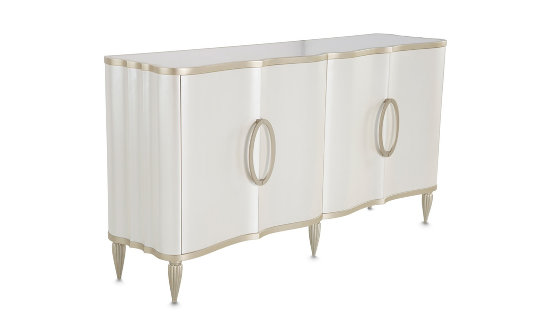 Aico Furniture London Place Creamy Pearl Sideboard-Jennifer Furniture