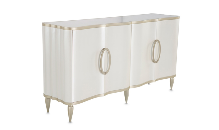 Aico Furniture London Place Creamy Pearl Sideboard-Jennifer Furniture