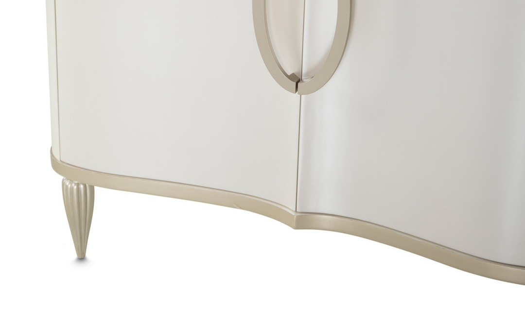 Aico Furniture London Place Creamy Pearl Sideboard-Jennifer Furniture