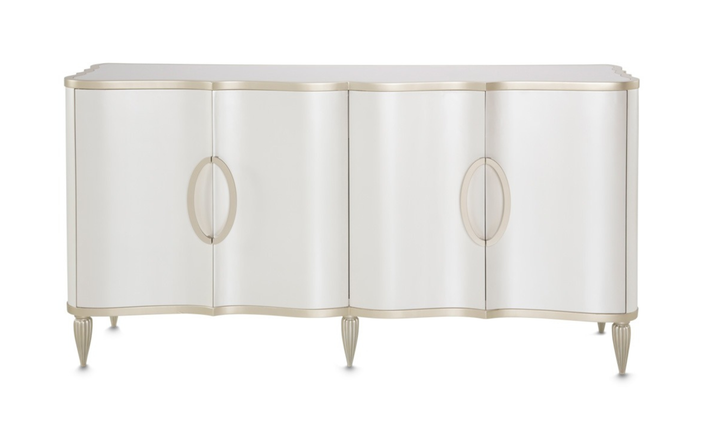 Aico Furniture London Place Creamy Pearl Sideboard-Jennifer Furniture
