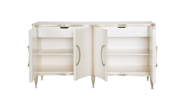 Aico Furniture London Place Creamy Pearl Sideboard-Jennifer Furniture