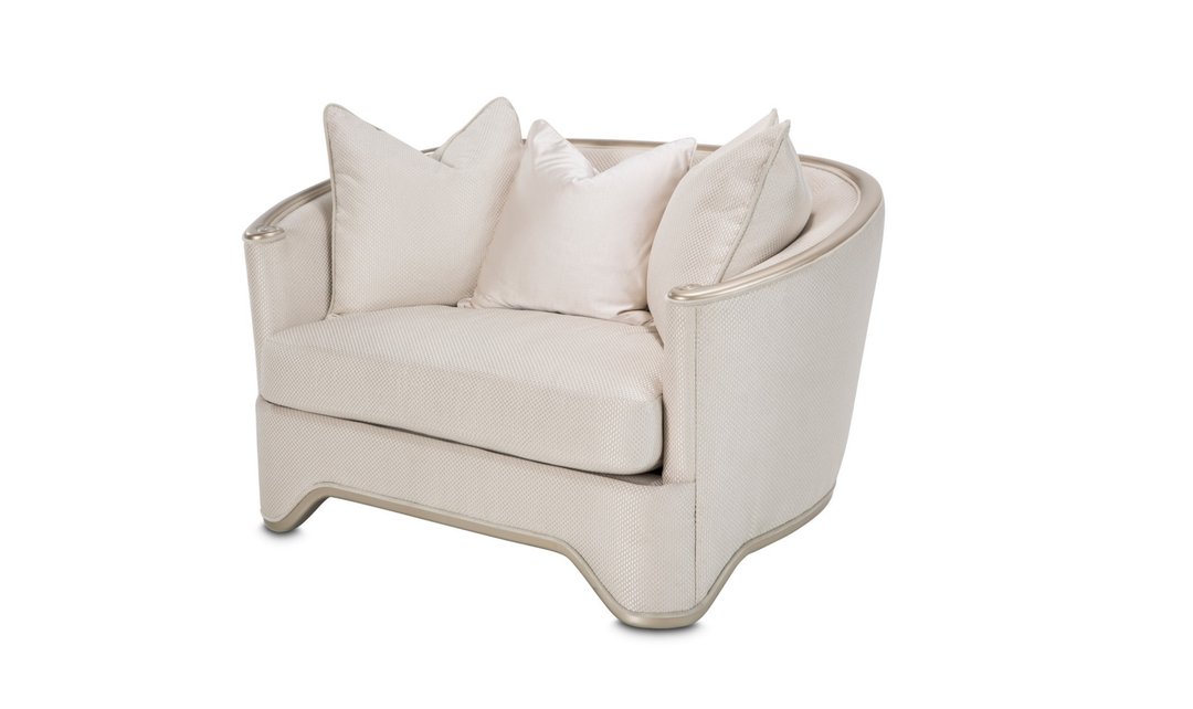 Aico Furniture London Place Upholstered Chair And A Half-Jennifer Furniture