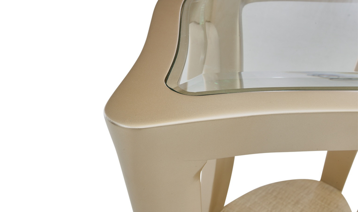 Aico Furniture Malibu Crest End Table-Jennifer Furniture