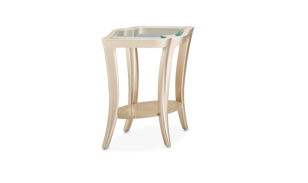 Aico Furniture Malibu Crest End Table-Jennifer Furniture