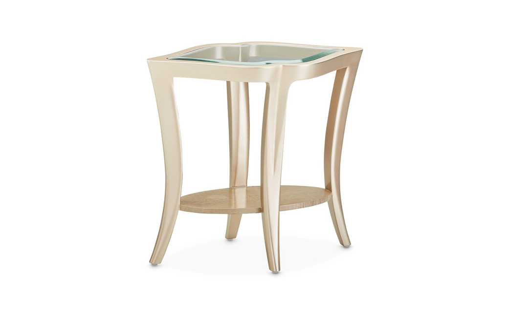 Aico Furniture Malibu Crest End Table-Jennifer Furniture