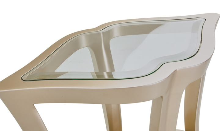 Aico Furniture Malibu Crest End Table-Jennifer Furniture