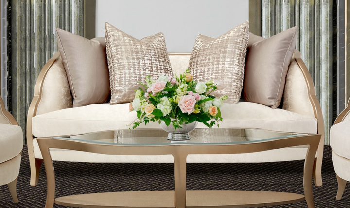 Aico Furniture Malibu Crest Loveseat-Jennifer Furniture