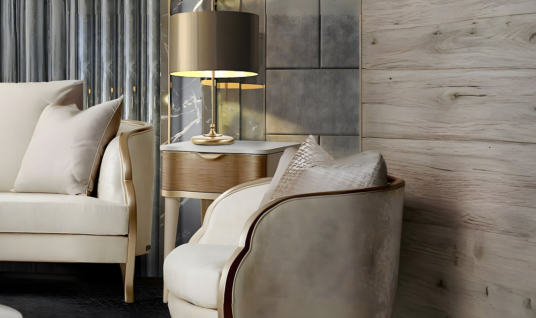 Aico Furniture Malibu Crest Square End Table