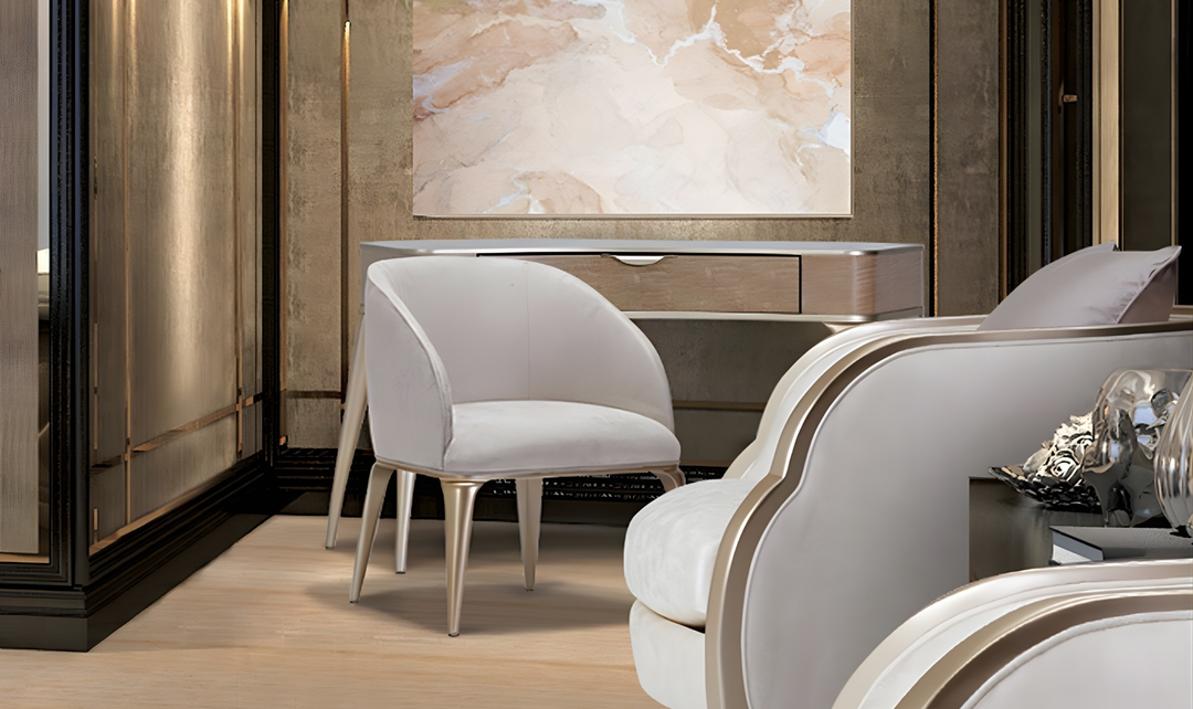 Aico Furniture Malibu Crest Vanity Chair