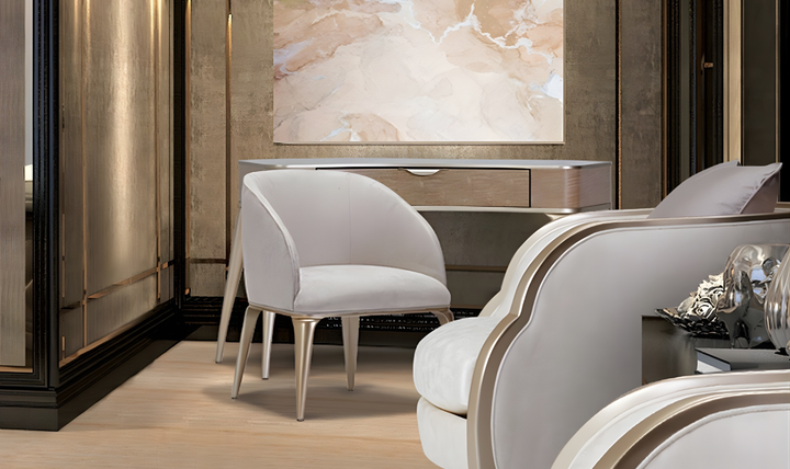 Aico Furniture Malibu Crest Vanity Chair