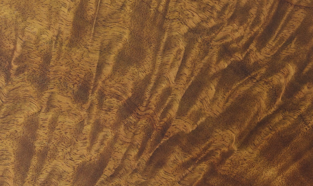 Aico Furniture Malibu Crest Vanity Desk in Crotch Mahogany