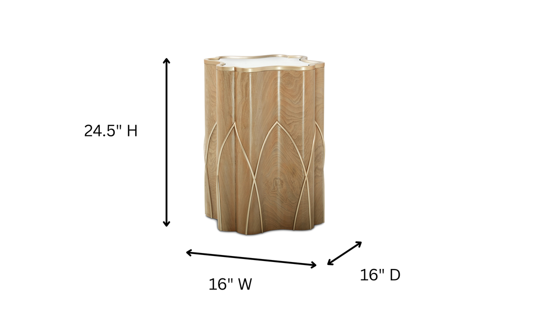 Aico Furniture Villa Cherie Chairside Table