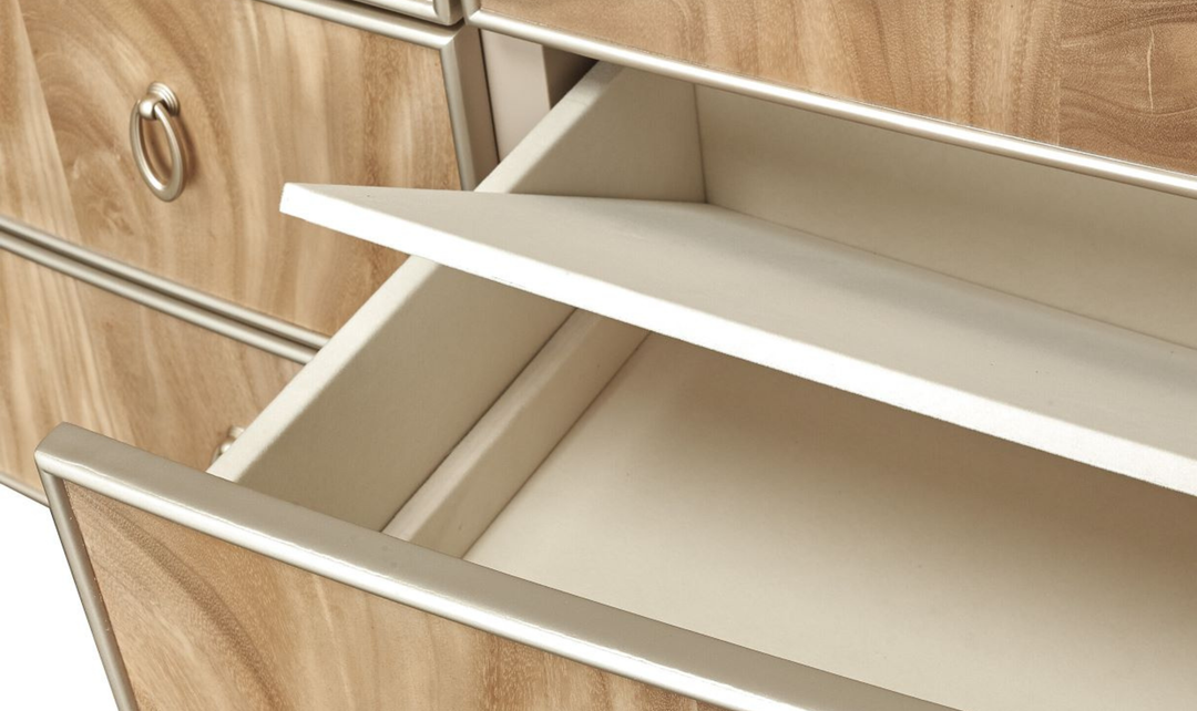 Aico Furniture Villa Cherie Dresser in Caramel-jennifer furniture