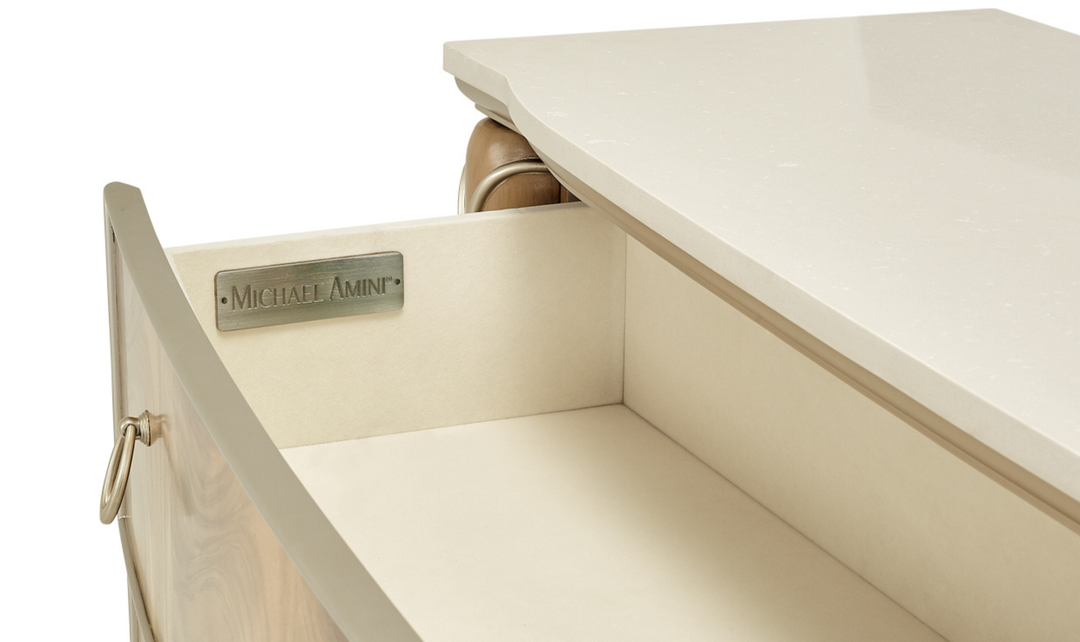 Aico Furniture Villa Cherie Dresser in Caramel-jennifer furniture