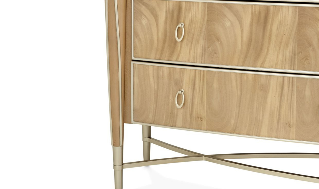 Aico Furniture Villa Cherie Dresser in Caramel-jennifer furniture
