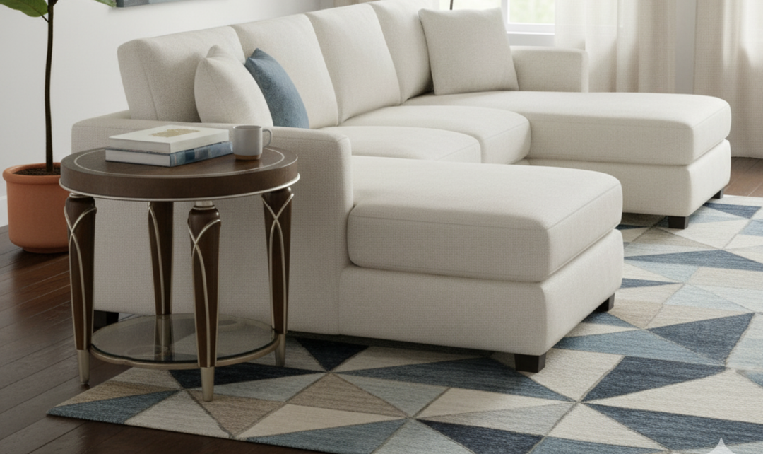 Aico Furniture Villa Cherie End Table-jennifer furniture