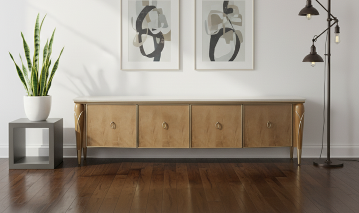 Aico Furniture Villa Cherie Media Cabinet-jennifer furniture