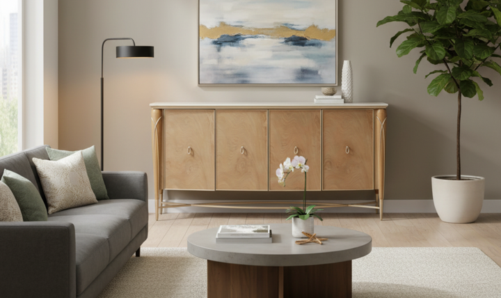 Aico Furniture Villa Cherie Sideboard-jennifer furniture