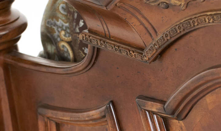 Aico Furniture Villa Valencia Low Profile Bed