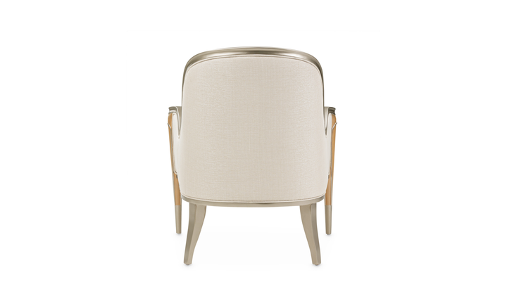 Aico Villa Cherie Accent Chair With Caramel Finish-jennifer furniture